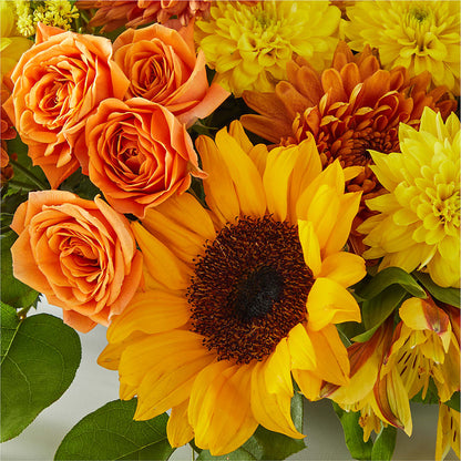 Autumn Harmony Centerpiece –  Yadilynn Flowers Llc, Orange CA