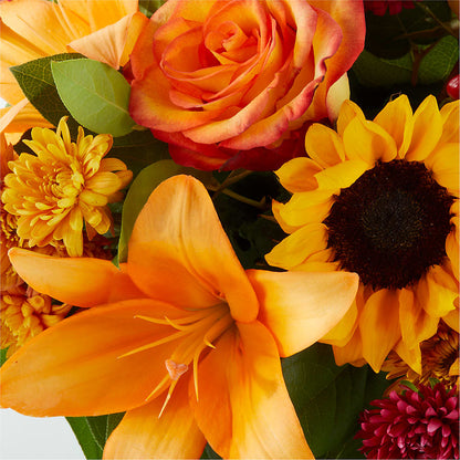 Grateful Centerpiece –  Yadilynn Flowers Llc, Orange CA