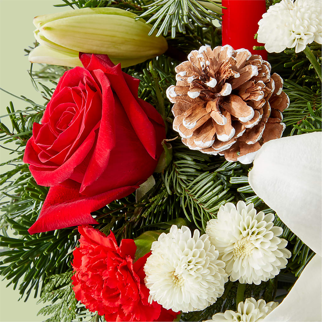 Seasonal Festivities Centerpiece –  Yadilynn Flowers Llc, Orange CA