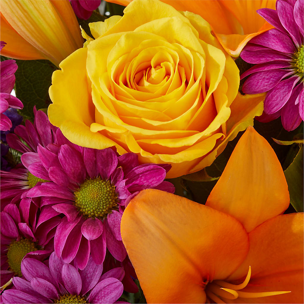 Colorful Visions Bouquet –  Yadilynn Flowers Llc, Orange CA