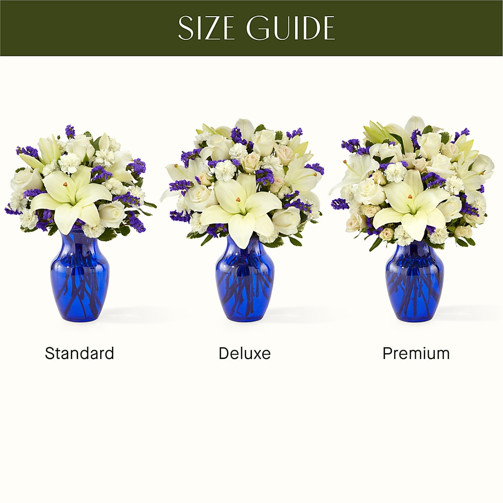 Sapphire Rush Bouquet –  Yadilynn Flowers Llc, Orange CA