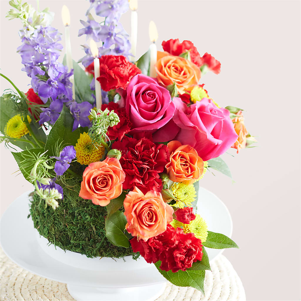 Best Year Yet Floral Cake –  Yadilynn Flowers Llc, Orange CA
