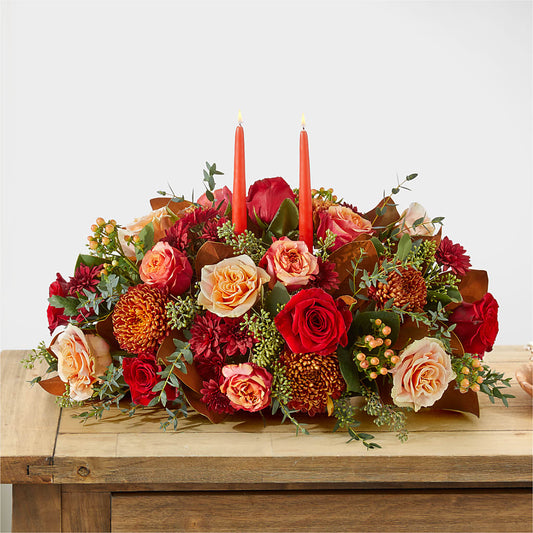 Gather Near Centerpiece –  Yadilynn Flowers Llc, Orange CA