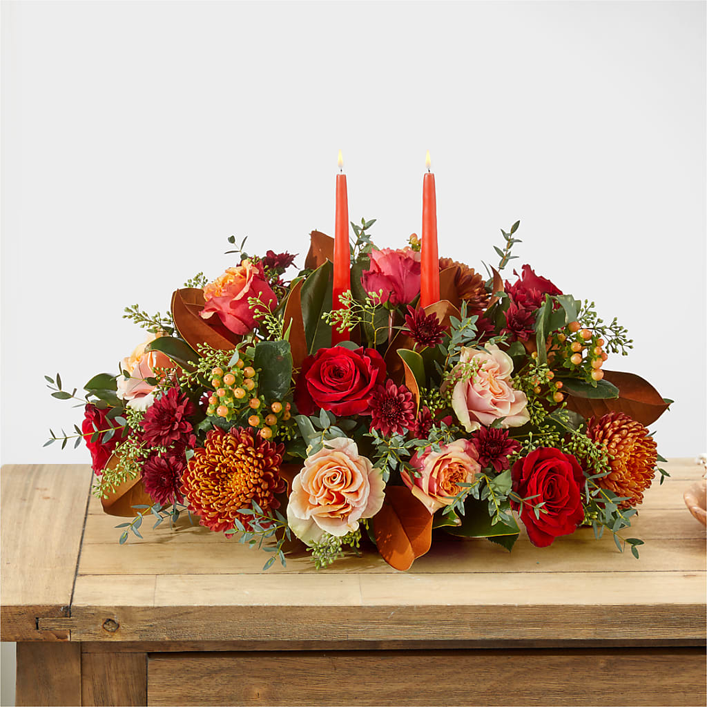 Gather Near Centerpiece –  Yadilynn Flowers Llc, Orange CA