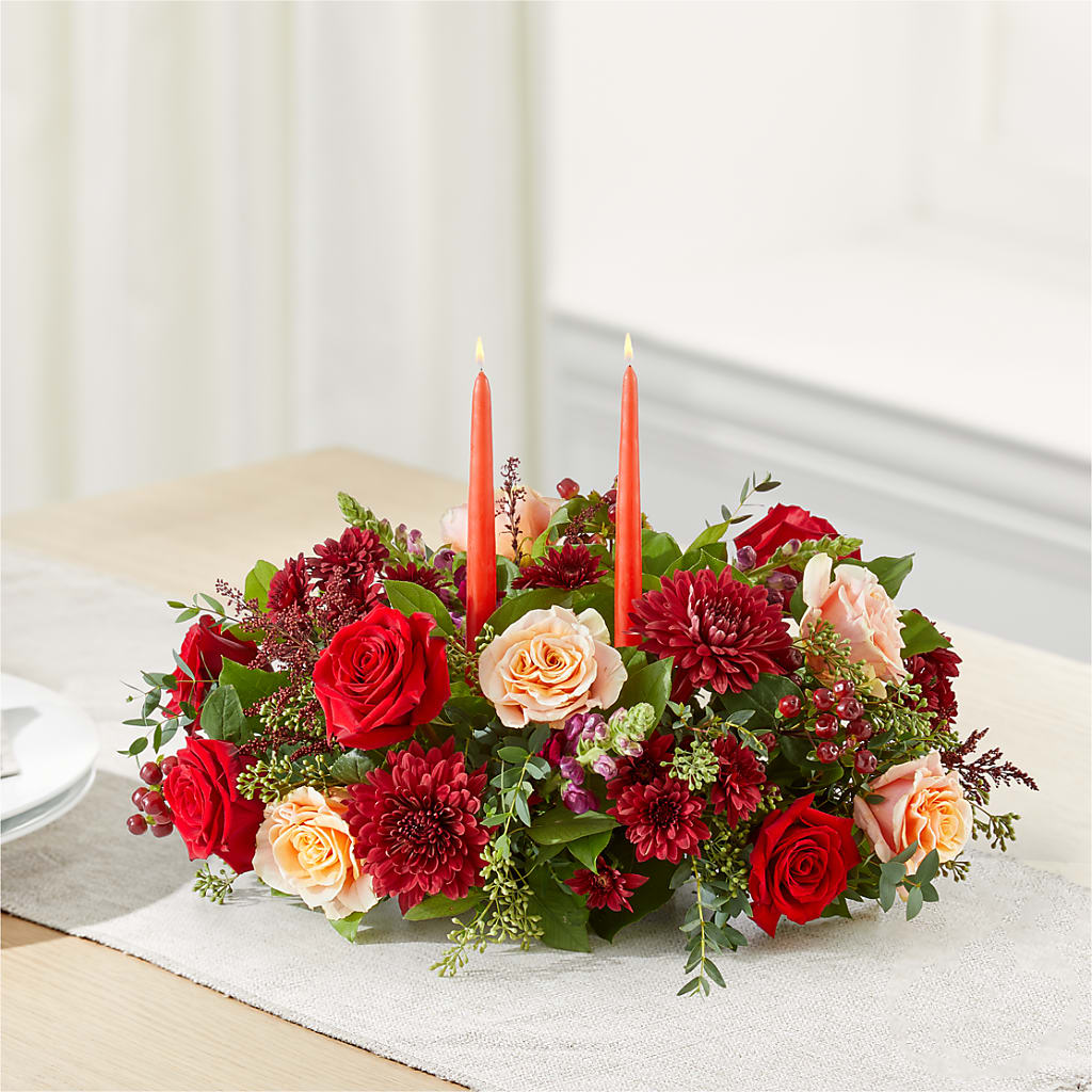 Most Thankful Centerpiece –  Yadilynn Flowers Llc, Orange CA