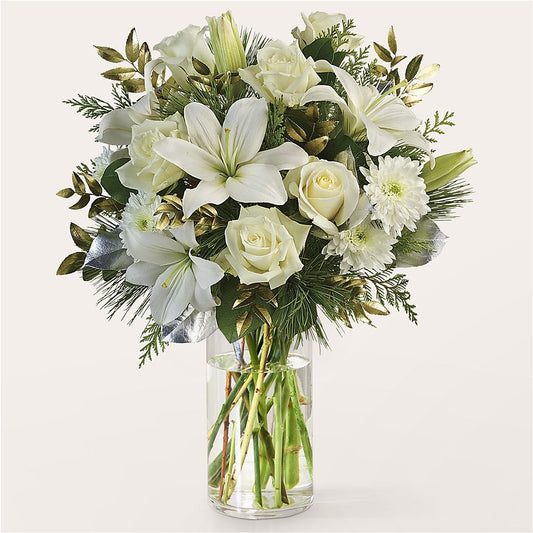 Wintry Mix Bouquet –  Yadilynn Flowers Llc, Orange CA
