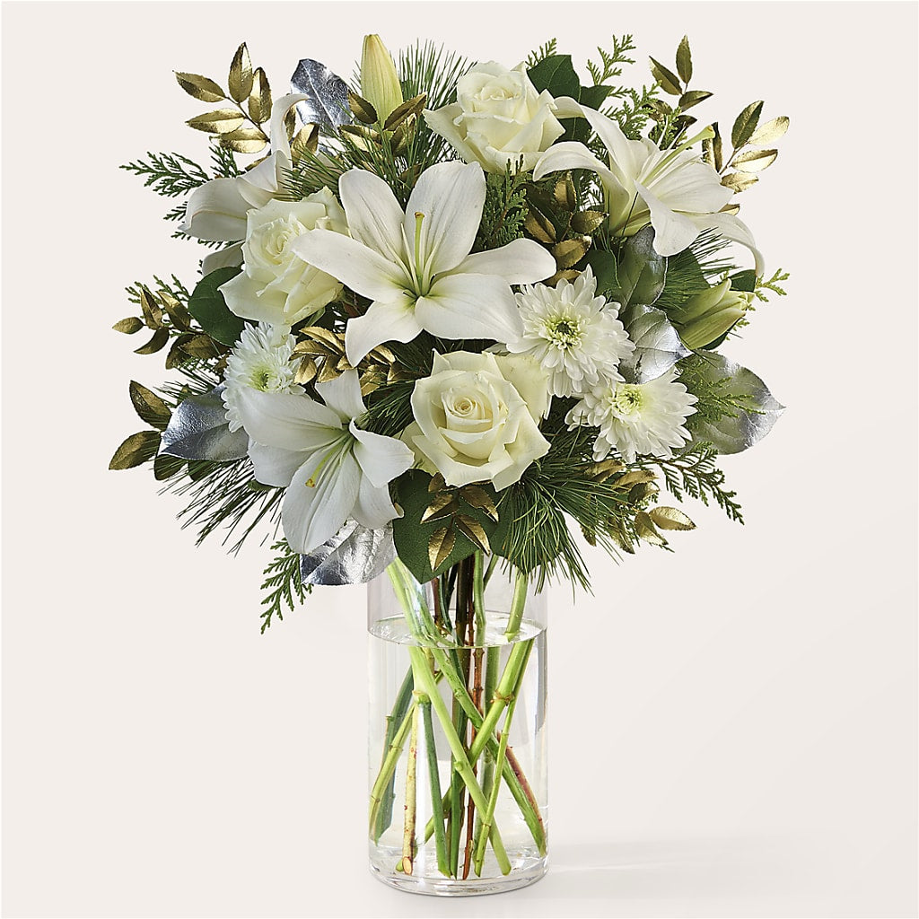 Wintry Mix Bouquet –  Yadilynn Flowers Llc, Orange CA