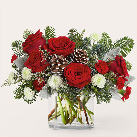 Yule Cheer Bouquet –  Yadilynn Flowers Llc, Orange CA