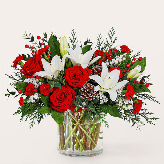 Best in Snow Bouquet –  Yadilynn Flowers Llc, Orange CA