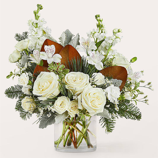 Fresh Snowfall Bouquet –  Yadilynn Flowers Llc, Orange CA