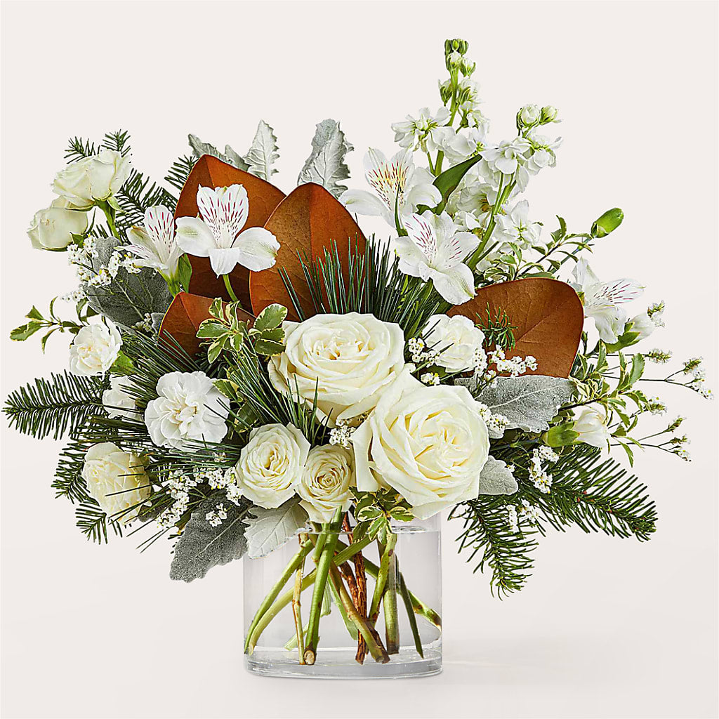 Fresh Snowfall Bouquet –  Yadilynn Flowers Llc, Orange CA