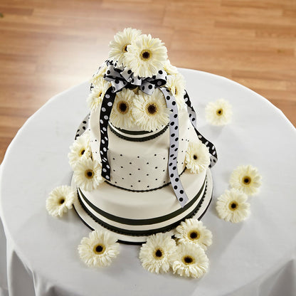 Simple Sophistication Cake Décor –  Yadilynn Flowers Llc, Orange CA