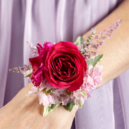 Rose Charm Corsage –  Yadilynn Flowers Llc, Orange CA