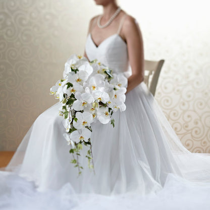 Classic White Bouquet –  Yadilynn Flowers Llc, Orange CA