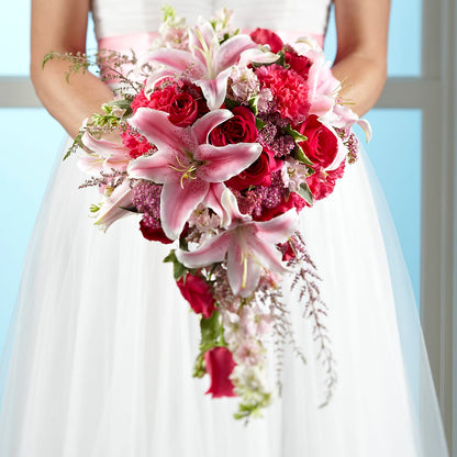 Lily & Rose Bouquet –  Yadilynn Flowers Llc, Orange CA