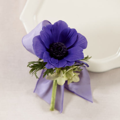 Purple Passion Boutonniere –  Yadilynn Flowers Llc, Orange CA