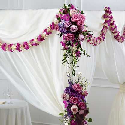 Color & Light Chuppah Decor –  Yadilynn Flowers Llc, Orange CA