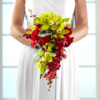 Elegant Orchid Bouquet –  Yadilynn Flowers Llc, Orange CA