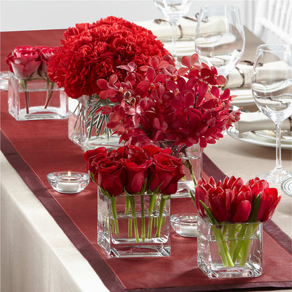 Modern Grace Centerpiece –  Yadilynn Flowers Llc, Orange CA