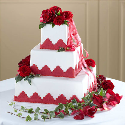 Forever Happiness Cake Decor –  Yadilynn Flowers Llc, Orange CA