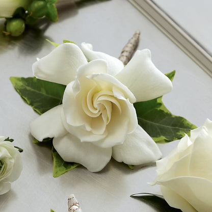 Gardenia Boutonniere –  Yadilynn Flowers Llc, Orange CA